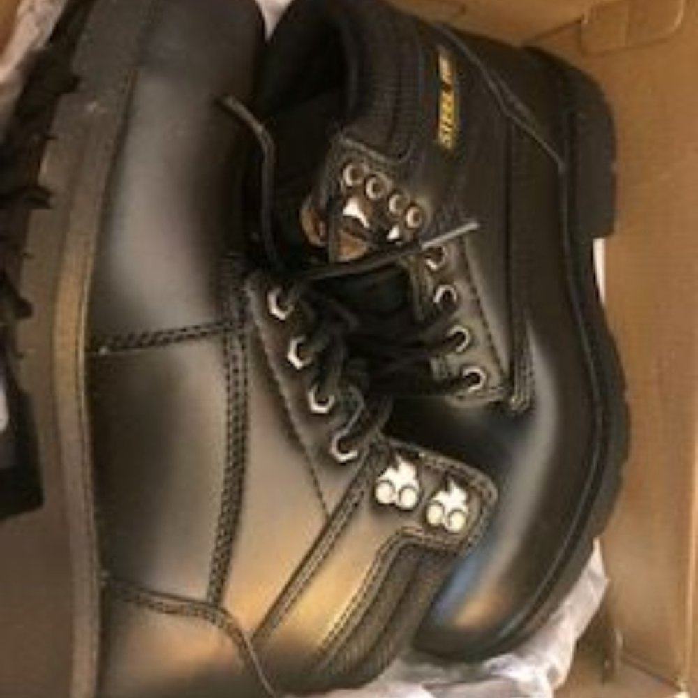 BRAHMA BOOTS - BLACK - 7.5 WIDE